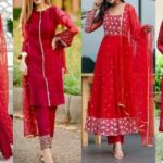 red suit for women