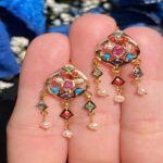 dainty gold earrings